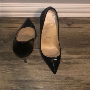 Pigalle 120 Patent Calf in black